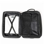 Rucksack / Reisetasche Bergamo Cabin Size Schwarz, Farbe: schwarz, Marke: Aporti, EAN: 4250155386016, Abmessungen in cm: 40x55x20, Bild 5 von 6