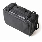 Rucksack / Reisetasche Bergamo Cabin Size Schwarz, Farbe: schwarz, Marke: Aporti, EAN: 4250155386016, Abmessungen in cm: 40x55x20, Bild 6 von 6