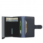 Geldbörse Miniwallet Saffiano mit RFID-Schutz Navy, Farbe: blau/petrol, Marke: Secrid, EAN: 8718215288442, Abmessungen in cm: 6.8x10.2x1.6, Bild 3 von 5