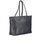 Shopper Dunkelblau, Farbe: blau/petrol, Marke: Hausfelder Manufaktur, EAN: 4065646007017, Abmessungen in cm: 36x30x14, Bild 2 von 5