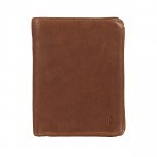 Geldbörse mit RFID-Schutz Cognac, Farbe: cognac, Marke: Hausfelder Manufaktur, EAN: 4065646007680, Abmessungen in cm: 9x12x2.5, Bild 1 von 5