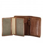 Geldbörse mit RFID-Schutz Cognac, Farbe: cognac, Marke: Hausfelder Manufaktur, EAN: 4065646007680, Abmessungen in cm: 9x12x2.5, Bild 5 von 5