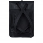 Rucksack Backpack Mini Black, Farbe: schwarz, Marke: Rains, EAN: 5711747497705, Abmessungen in cm: 27x39x8, Bild 2 von 5