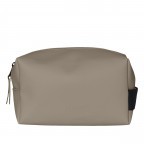 Kulturbeutel Wash Bag Small Taupe, Farbe: taupe/khaki, Marke: Rains, EAN: 5711747500474, Abmessungen in cm: 21x13x11, Bild 1 von 4