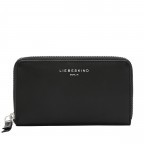 Geldbörse Lilly Kodiaq Sheep Frieda mit RFID-Schutz Black, Farbe: schwarz, Marke: Liebeskind Berlin, EAN: 4064657036931, Abmessungen in cm: 16.5x9.5x2, Bild 1 von 4