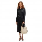 Beuteltasche Lilly Pebble Tote M Pearl, Farbe: beige, Marke: Liebeskind Berlin, EAN: 4064657036634, Abmessungen in cm: 32x28x14, Bild 3 von 5