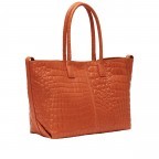 Shopper Waxy Kroko Chelsea M Dark Mandarine, Farbe: orange, Marke: Liebeskind Berlin, EAN: 4064657035019, Abmessungen in cm: 36x28x15, Bild 2 von 7