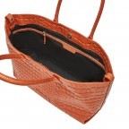 Shopper Waxy Kroko Chelsea M Dark Mandarine, Farbe: orange, Marke: Liebeskind Berlin, EAN: 4064657035019, Abmessungen in cm: 36x28x15, Bild 6 von 7
