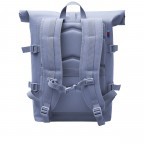 Rucksack Rolltop Blue Waters, Farbe: blau/petrol, Marke: Got Bag, EAN: 4260483881053, Abmessungen in cm: 33x43x16, Bild 4 von 11