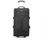 Reisetasche Road Quest Duffle Wheel M mit zwei Rollen Solid Black, Farbe: schwarz, Marke: American Tourister, EAN: 5414847661617, Abmessungen in cm: 38x69x29, Bild 1 von 9
