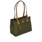 Shopper X-BAG & X-Travel 3 Fächer Größe M Olive, Farbe: grün/oliv, Marke: Brics, EAN: 8016623887418, Abmessungen in cm: 32x25x15, Bild 2 von 7