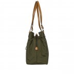 Shopper X-BAG & X-Travel 3 Fächer Größe M Olive, Farbe: grün/oliv, Marke: Brics, EAN: 8016623887418, Abmessungen in cm: 32x25x15, Bild 3 von 7