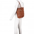 Shopper Anchor-Love Erina AL.11431 Charming Cognac, Farbe: cognac, Marke: Harbour 2nd, EAN: 4046478060678, Abmessungen in cm: 22x30x10, Bild 4 von 7