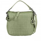 Beuteltasche Soft-Weaving Maureen B3.9811 Mint Green, Farbe: grün/oliv, Marke: Harbour 2nd, EAN: 4046478059528, Abmessungen in cm: 36x29x10.5, Bild 1 von 9