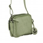 Umhängetasche Soft-Weaving-2 Rena SW.11151 Mint Green, Farbe: grün/oliv, Marke: Harbour 2nd, EAN: 4046478059603, Abmessungen in cm: 19.5x14.5x6.5, Bild 2 von 6