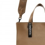 Handtasche Paper Bag Tote M Carter Tiramisu, Farbe: cognac, Marke: Liebeskind Berlin, EAN: 4064657032841, Abmessungen in cm: 29x35x14.5, Bild 7 von 7