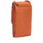 Handytasche Scarlet Mobile Pouch Dark Mandarine, Farbe: orange, Marke: Liebeskind Berlin, EAN: 4064657038010, Abmessungen in cm: 10x17.5x2.5, Bild 2 von 5