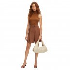 Tasche Scarlet Satchel M Pearl, Farbe: beige, Marke: Liebeskind Berlin, EAN: 4064657038386, Abmessungen in cm: 42x18.5x11.5, Bild 3 von 5