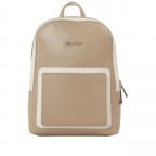 Rucksack Iconic Backpack Signature Beige, Farbe: beige, Marke: Tommy Hilfiger, EAN: 8720117906225, Abmessungen in cm: 30x35x14, Bild 1 von 5