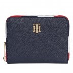 Geldbörse Element Medium Wallet with Zip Around Desert Sky Corporate, Farbe: blau/petrol, Marke: Tommy Hilfiger, EAN: 8720117914299, Abmessungen in cm: 13x10x2, Bild 1 von 4