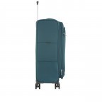 Koffer Popsoda Spinner 66 erweiterbar auf 73.5 Liter Teal, Farbe: blau/petrol, Marke: Samsonite, EAN: 5414847969072, Abmessungen in cm: 44x66x28, Bild 4 von 14