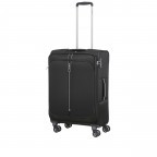 Koffer Popsoda Spinner 66 erweiterbar auf 73.5 Liter Black, Farbe: schwarz, Marke: Samsonite, EAN: 5414847969027, Abmessungen in cm: 44x66x28, Bild 7 von 14