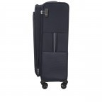 Koffer Popsoda Spinner 78 erweiterbar auf 112.5 Liter Dark Blue, Farbe: blau/petrol, Marke: Samsonite, EAN: 5414847969096, Abmessungen in cm: 48x78x31, Bild 7 von 9