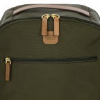 Rucksack X-BAG & X-Travel Olive, Farbe: grün/oliv, Marke: Brics, EAN: 8016623141015, Abmessungen in cm: 30x33x12, Bild 7 von 7