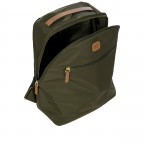 Rucksack X-BAG & X-Travel Olive, Farbe: grün/oliv, Marke: Brics, EAN: 8016623141015, Abmessungen in cm: 30x33x12, Bild 6 von 7