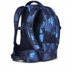 Rucksack Pack mit austauschbaren Swaps Troublemaker, Farbe: blau/petrol, Marke: Satch, EAN: 4057081145386, Abmessungen in cm: 30x45x22, Bild 4 von 9