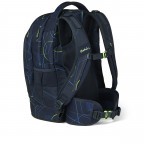 Rucksack Pack mit austauschbaren Swaps Blue Tech, Farbe: blau/petrol, Marke: Satch, EAN: 4057081145454, Abmessungen in cm: 30x45x22, Bild 5 von 9