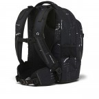 Rucksack Pack Reflective mit austauschbaren Swaps Ninja Matrix, Farbe: schwarz, Marke: Satch, EAN: 4057081145324, Abmessungen in cm: 30x45x22, Bild 5 von 10