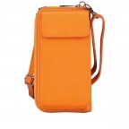 Handytasche Dollaro mit Schulterriemen Hellorange, Farbe: orange, Marke: Hausfelder Manufaktur, EAN: 4065646010369, Abmessungen in cm: 11x20x4.5, Bild 1 von 6