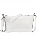 Umhängetasche Weiß, Farbe: weiß, Marke: Hausfelder Manufaktur, EAN: 4065646010031, Abmessungen in cm: 27x17x11, Bild 1 von 8