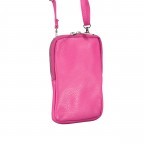 Handytasche Dollaro mit Schulterriemen Pink, Farbe: rosa/pink, Marke: Hausfelder Manufaktur, EAN: 4065646010093, Abmessungen in cm: 11x17.5x2, Bild 2 von 6