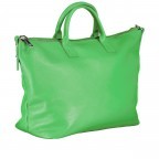 Handtasche Hellgrün, Farbe: grün/oliv, Marke: Hausfelder Manufaktur, EAN: 4065646010246, Abmessungen in cm: 30x25x14, Bild 2 von 7