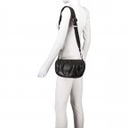 Umhängetasche Nappa Trapunta Mina Puffer S Black Nickel, Farbe: schwarz, Marke: Abro, EAN: 4061724914963, Abmessungen in cm: 27x27x17, Bild 4 von 6