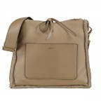 Umhängetasche Shearling Casharel Raquel S mit Wendefunktion Tope, Farbe: taupe/khaki, Marke: Abro, EAN: 4061724922012, Abmessungen in cm: 29x27x7, Bild 1 von 6