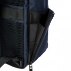 Rucksack Urban Eco Backpack M1 mit Laptopfach 15 Zoll Dark Blue, Farbe: blau/petrol, Marke: Porsche Design, EAN: 4056487017525, Abmessungen in cm: 26x42x17, Bild 11 von 16