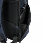 Rucksack Urban Eco Backpack M2 mit Laptopfach 15 Zoll Dark-Blue, Farbe: blau/petrol, Marke: Porsche Design, EAN: 4056487017464, Abmessungen in cm: 33x43x17, Bild 12 von 17