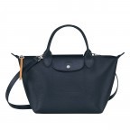 Handtasche Le Pliage City Handtasche S mit Schulterriemen Navy, Farbe: blau/petrol, Marke: Longchamp, EAN: 3597922214242, Abmessungen in cm: 25x23x16, Bild 1 von 4