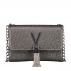 Umhängetasche Divina GLI Gun Metal, Farbe: metallic, Marke: Valentino Bags, EAN: 8058043826943, Abmessungen in cm: 17x11x5.5, Bild 1 von 6