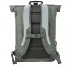 Rucksack Reflective Rolltop mit Laptopfach 16 Zoll Sage, Farbe: grün/oliv, Marke: OAK25, EAN: 4270001715975, Bild 2 von 9