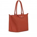 Shopper Le Pliage City Shopper L Orange, Farbe: orange, Marke: Longchamp, EAN: 3597922150625, Abmessungen in cm: 31x30x19, Bild 2 von 4