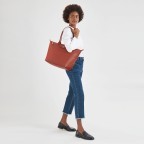 Shopper Le Pliage City Shopper L Orange, Farbe: orange, Marke: Longchamp, EAN: 3597922150625, Abmessungen in cm: 31x30x19, Bild 4 von 4