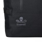 Rucksack Rolltop Sea Shepherd mit herausnehmbarer 15-Zoll-Laptophülle Black, Farbe: schwarz, Marke: Got Bag, EAN: 4260483880360, Abmessungen in cm: 32x47x17, Bild 10 von 11
