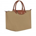 Handtasche Le Pliage Handtasche M Sand, Farbe: beige, Marke: Longchamp, EAN: 3597922208937, Abmessungen in cm: 30x28x20, Bild 2 von 4