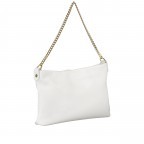 Tasche Weiß, Farbe: weiß, Marke: Hausfelder Manufaktur, EAN: 4065646010796, Abmessungen in cm: 26x16x3, Bild 2 von 8