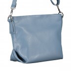 Beuteltasche Hellblau, Farbe: blau/petrol, Marke: Hausfelder Manufaktur, EAN: 4065646010765, Abmessungen in cm: 33x23x13, Bild 2 von 6