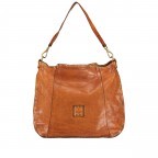 Beuteltasche Kura Cognac, Farbe: cognac, Marke: Campomaggi, EAN: 8054302978033, Abmessungen in cm: 37x33x2, Bild 3 von 7